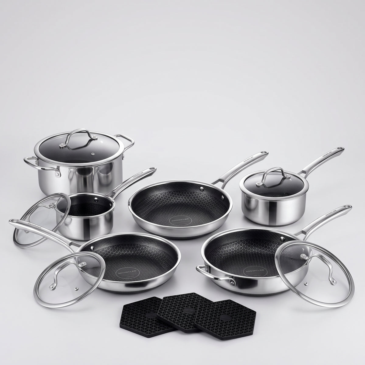 Complete Nonstick Cookware Set｜Effortless Cooking & Quick Clean‑Up For Your Kitchen