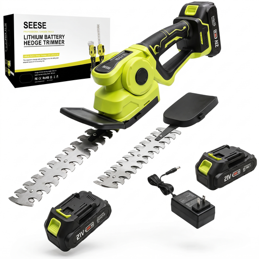 Portable 2‑in‑1 Garden Trimmer, Battery‑Powered Shrub & Grass Shear for Lawn and Hedge Care