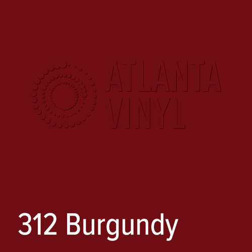312 Burgundy Oracal 651 Permanent Vinyl (24" Roll)