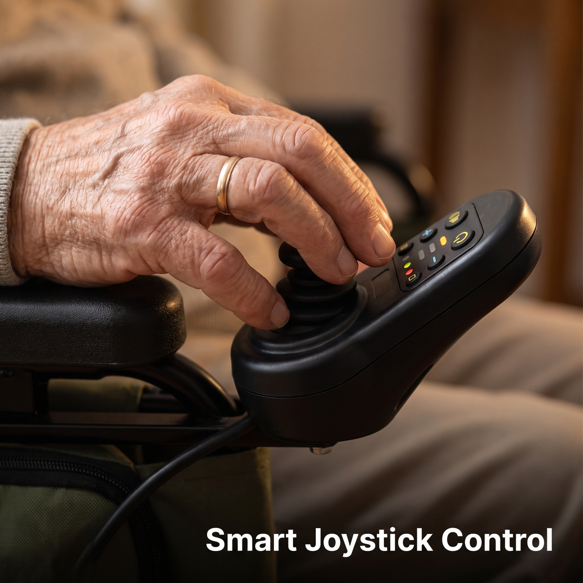 Ultra‑Light Foldable Motorized Wheelchair for Adults with Limited Mobility