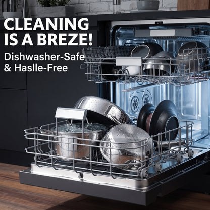 Complete Nonstick Cookware Set｜Effortless Cooking & Quick Clean‑Up For Your Kitchen