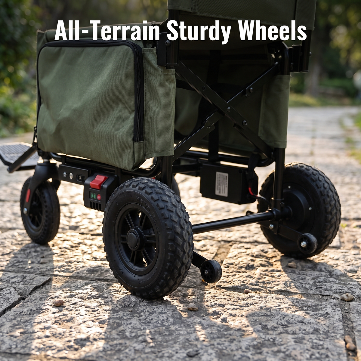 Ultra‑Light Foldable Motorized Wheelchair for Adults with Limited Mobility