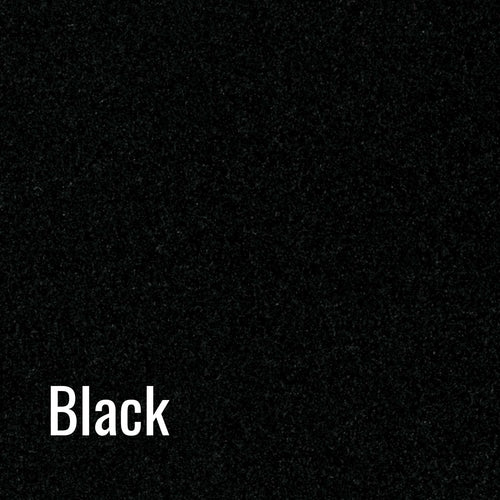 15" Black - Siser StripFlock Pro Heat Transfer Vinyl (HTV)