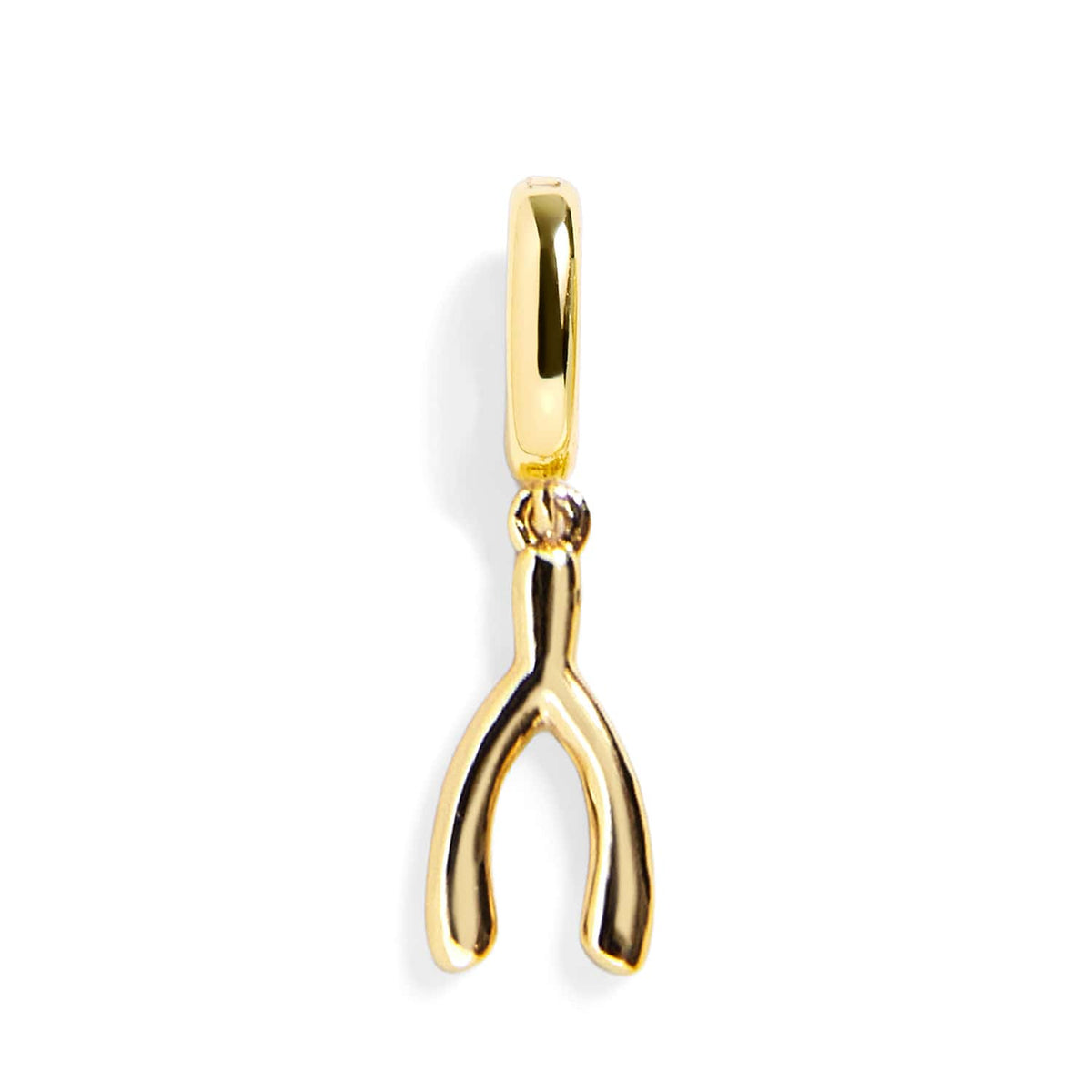Wishbone Charm