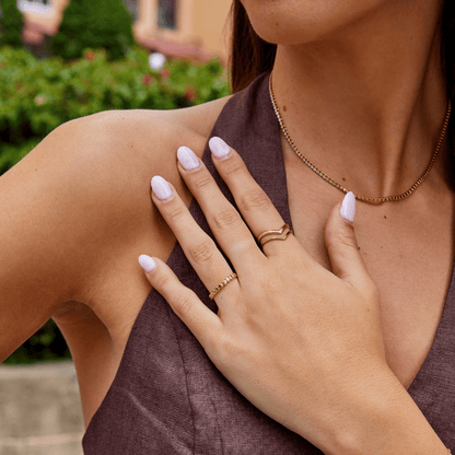 Callie Gold Band Ring