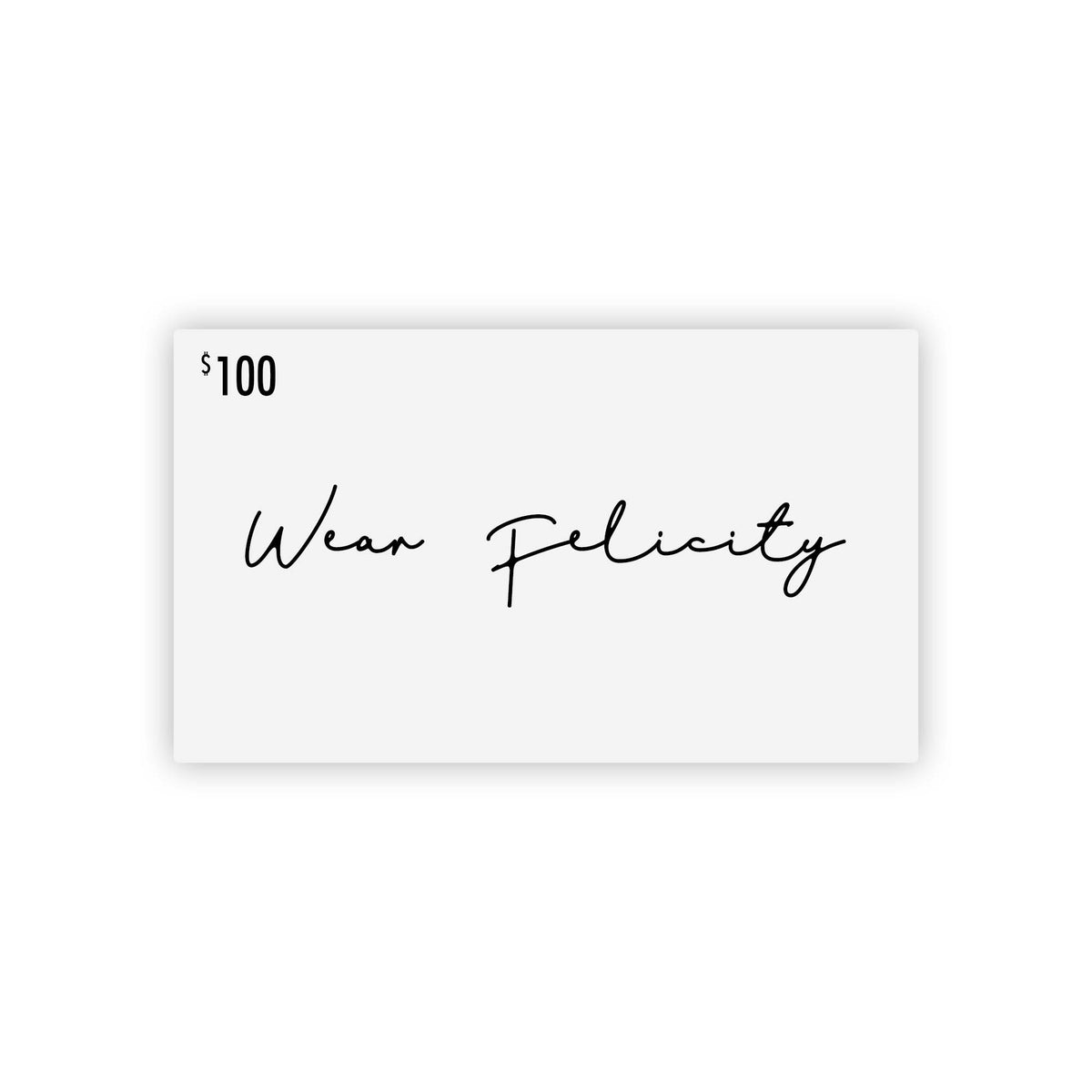 Wear Felicity Gift Card